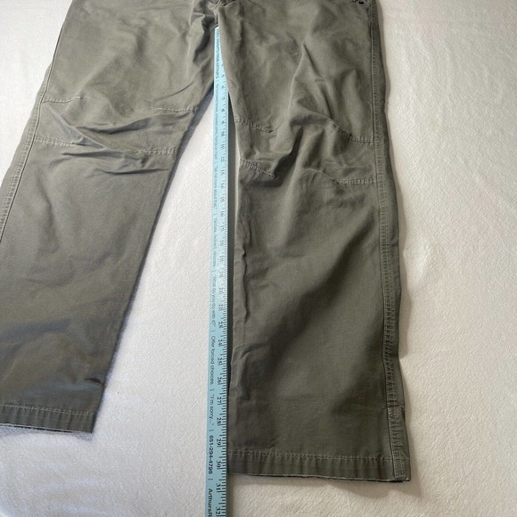 Wrangler Outdoor Series Cargo Pants Men's 38x32 Gray Utility Workwear 30” inseam - Picture 14 of 16